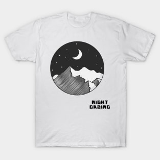 Cute Night Gazing Stargazer T-Shirt